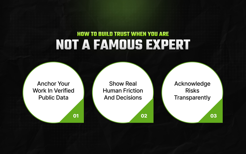 How To Build Trust When You Are Not A Famous Expert