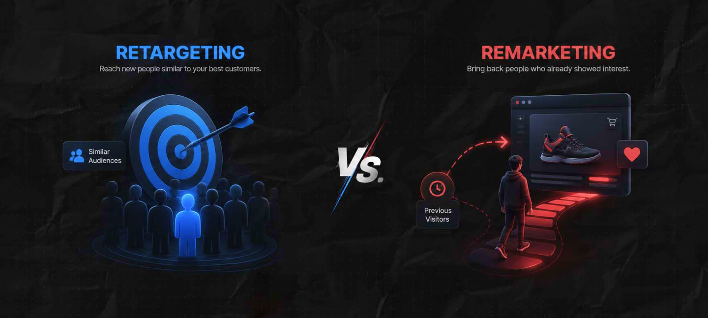 Retargeting VS. Remarketing