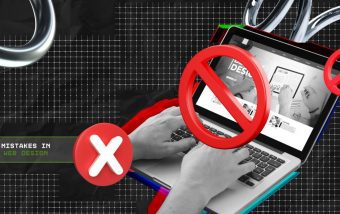 Mistakes in web design