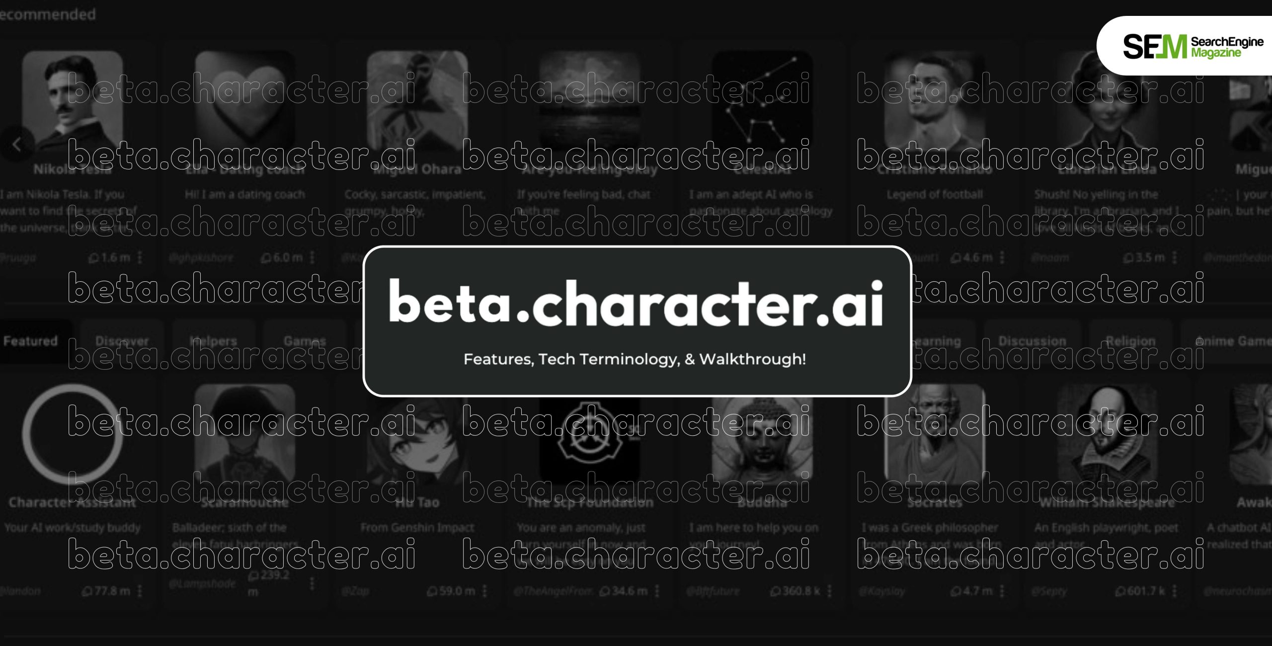 Beta Character AI