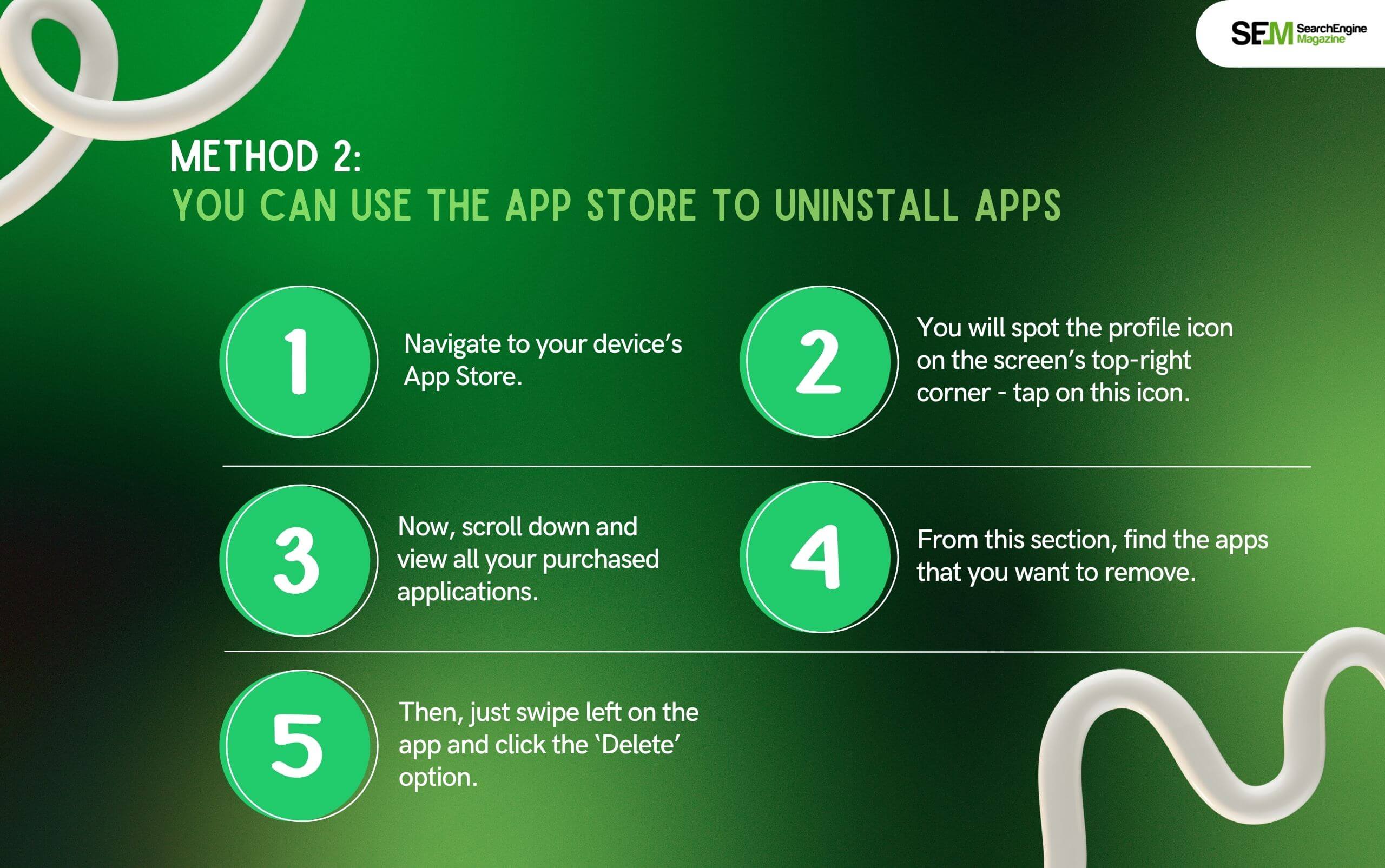 Method 2 You Can Use The App Store To Uninstall Apps