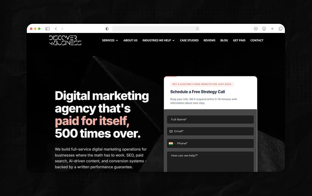 DiscoverMyBusiness