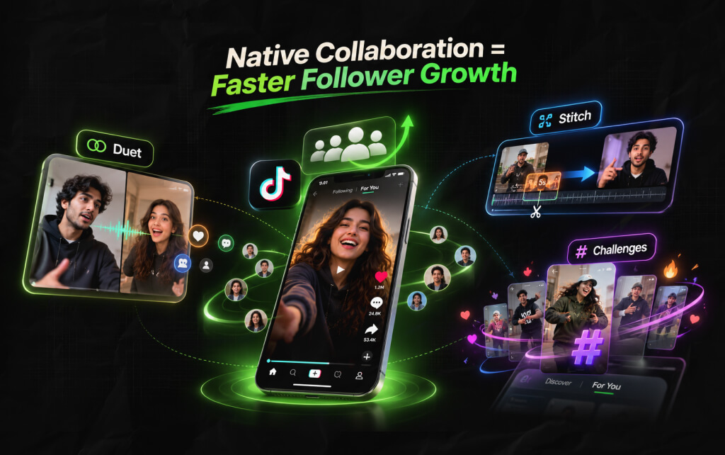 How Does Native Collaboration Help In Boosting Follower Count