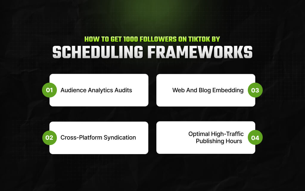 How To Get 1000 Followers On Tiktok By Scheduling Frameworks