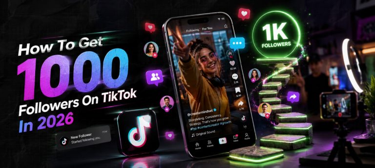 How To Get 1000 Followers On TikTok In 2026:  Strategic Roadmap That Actually Works 