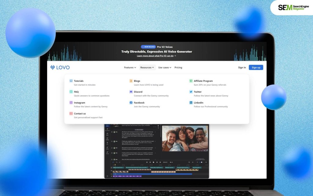 What Are The Key Features Of Lovo AI