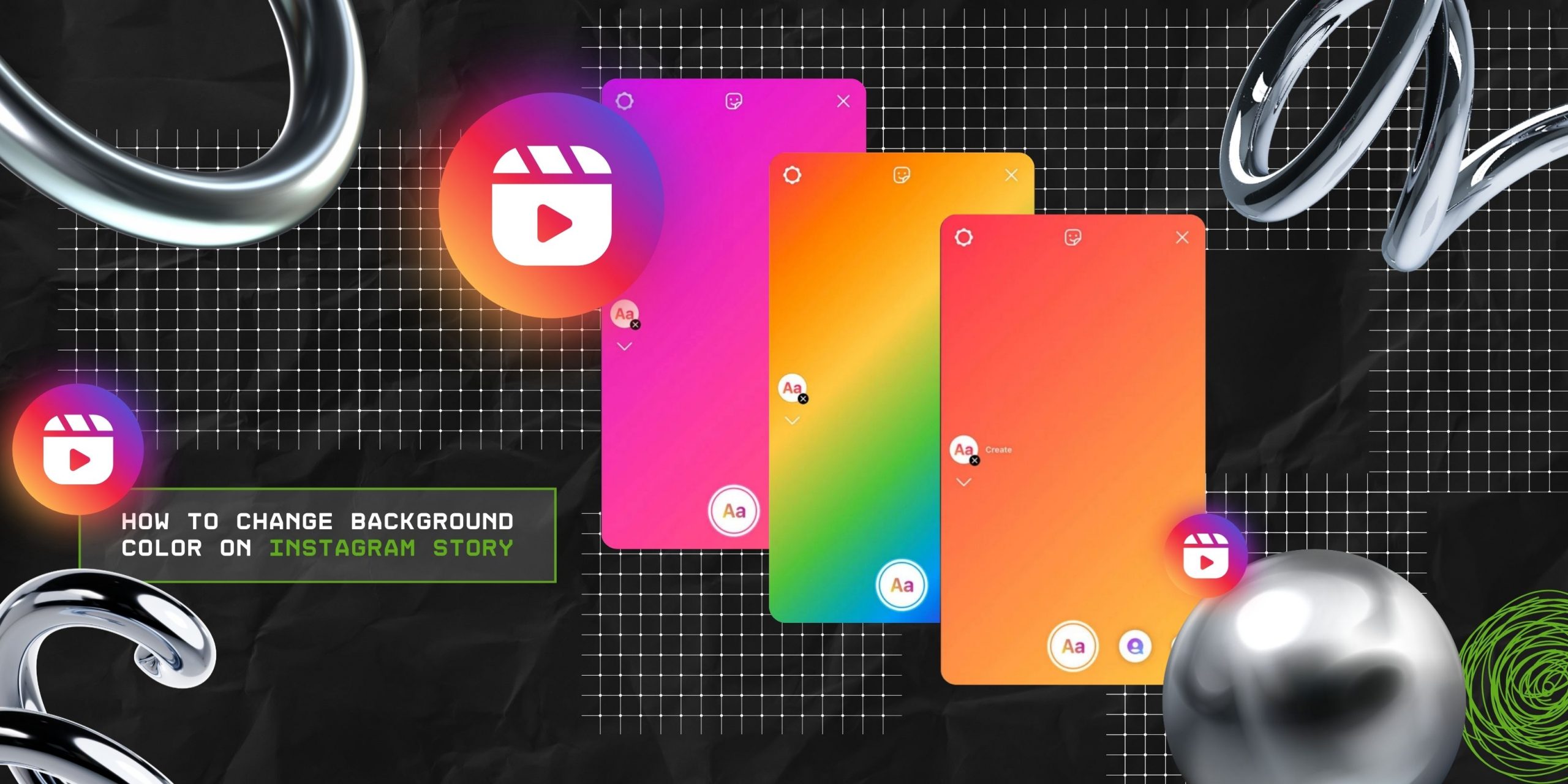 How To Change Background Color on Instagram Story