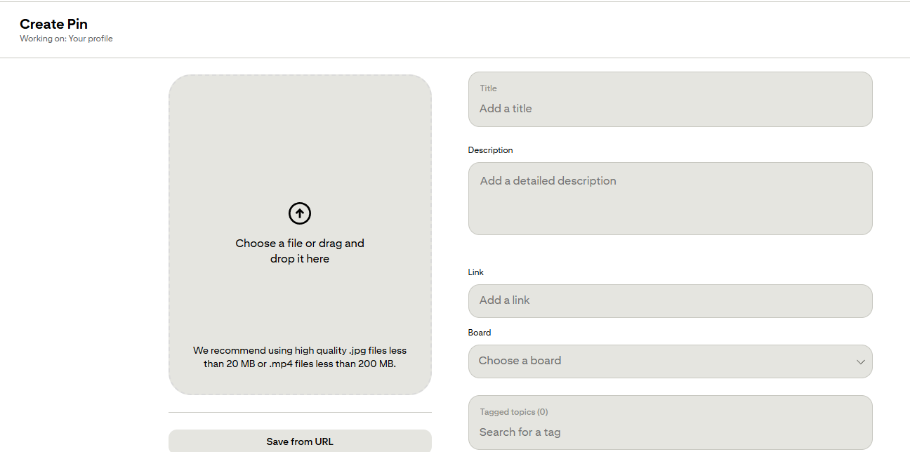 Pin Optimization For Search Visibility