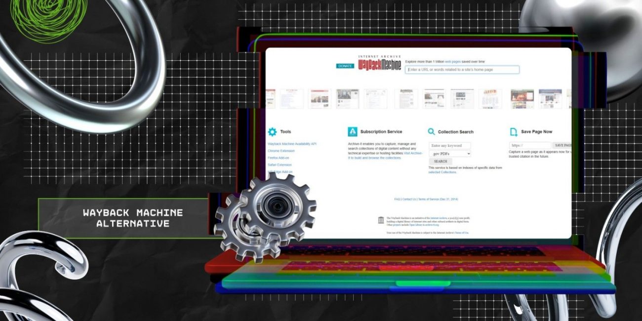 Wayback machine alternative