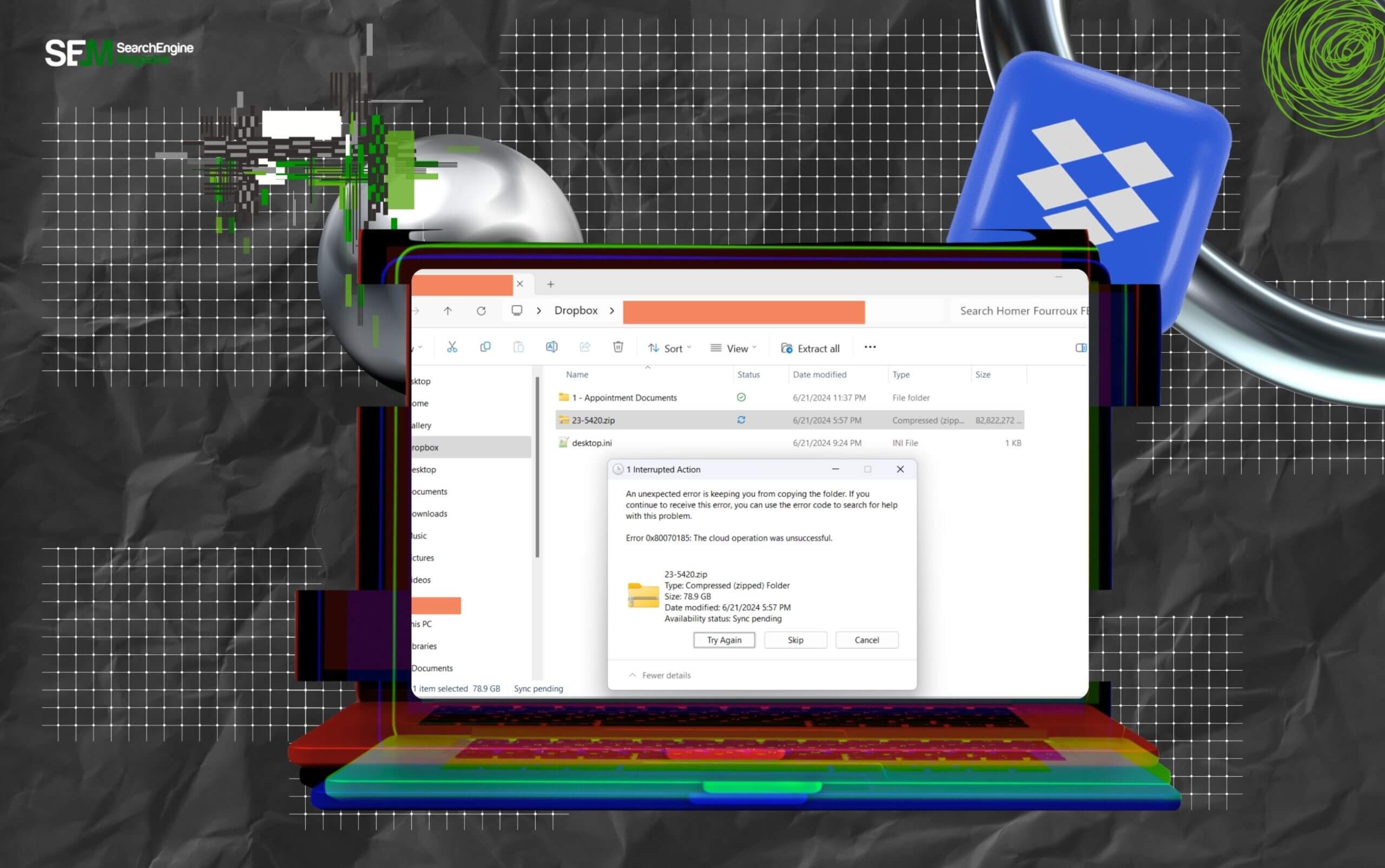 What Is The Errorcode Dropbox 8737.idj.029.22