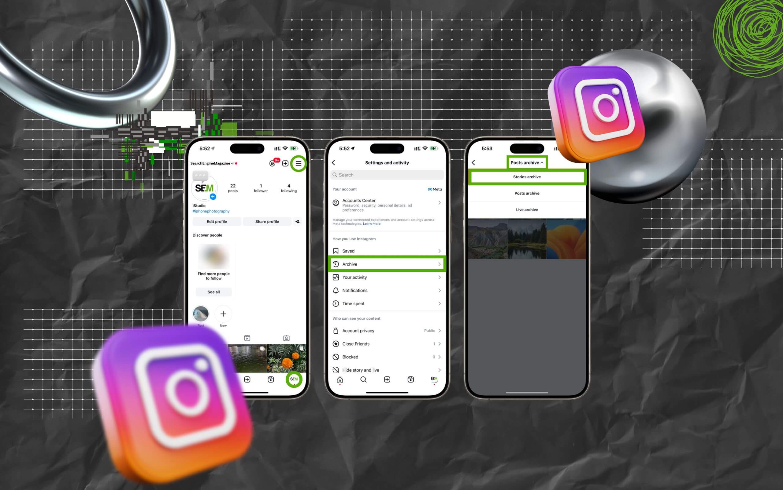 How To Unarchive A Story On Instagram
