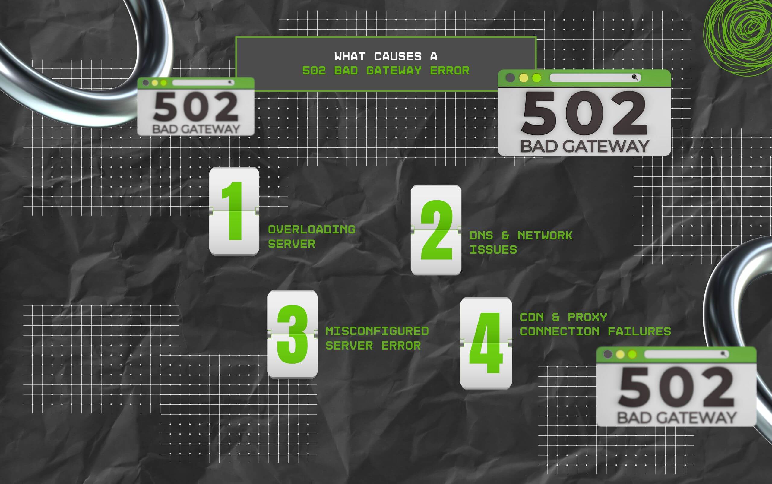 What Causes A 502 Bad Gateway Error