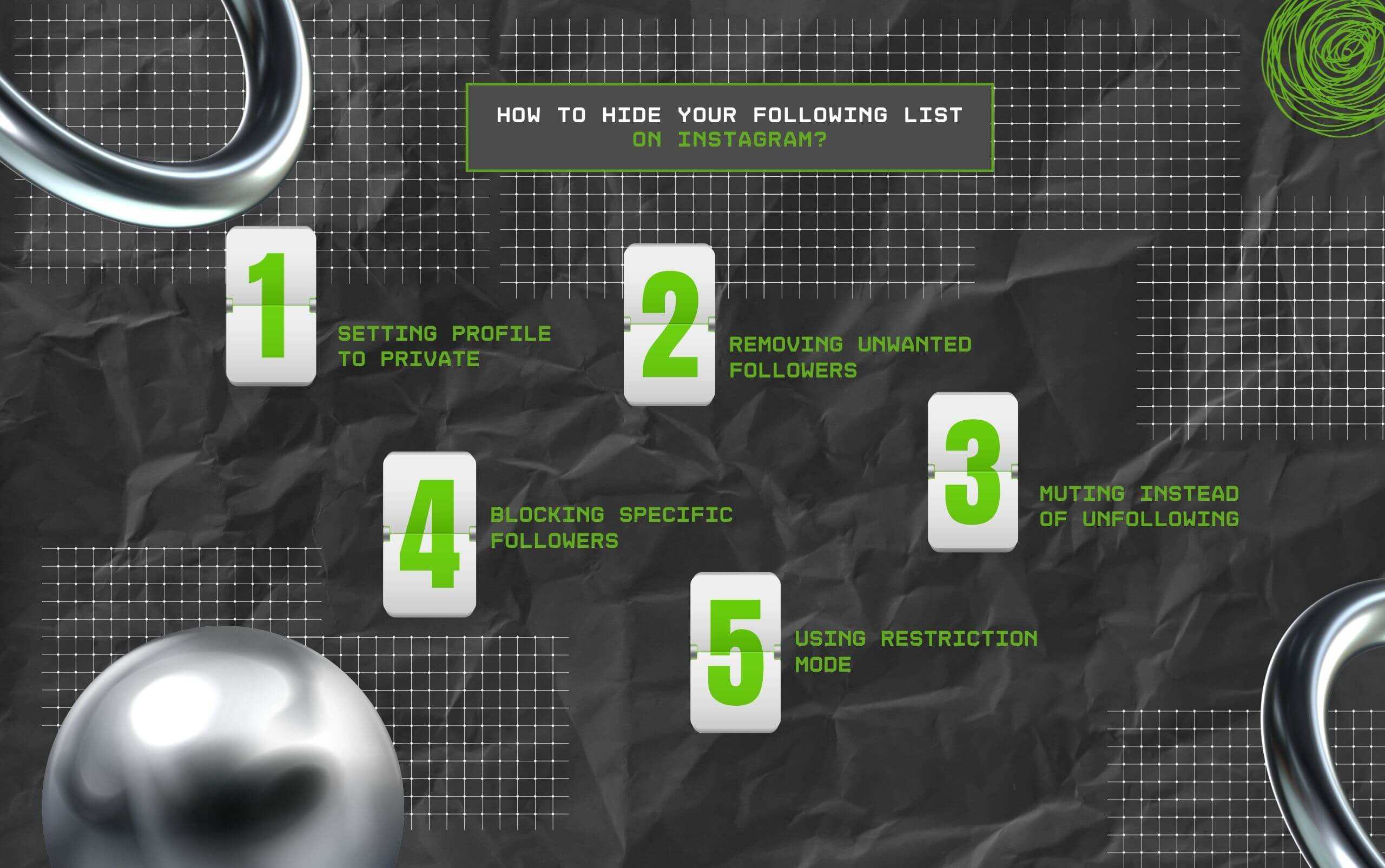 How To Hide Your Following List On Instagram