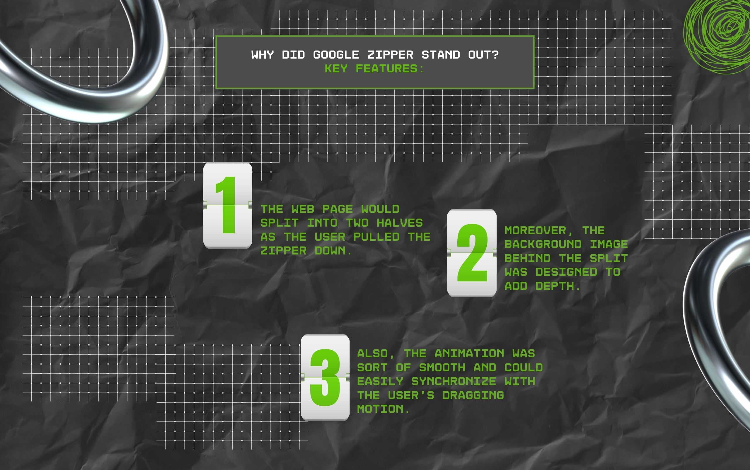 Why Did Google Zipper Stand Out Key Features