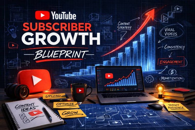 YouTube Subscriber Growth Blueprint: A Step-by-Step For Channel Growth