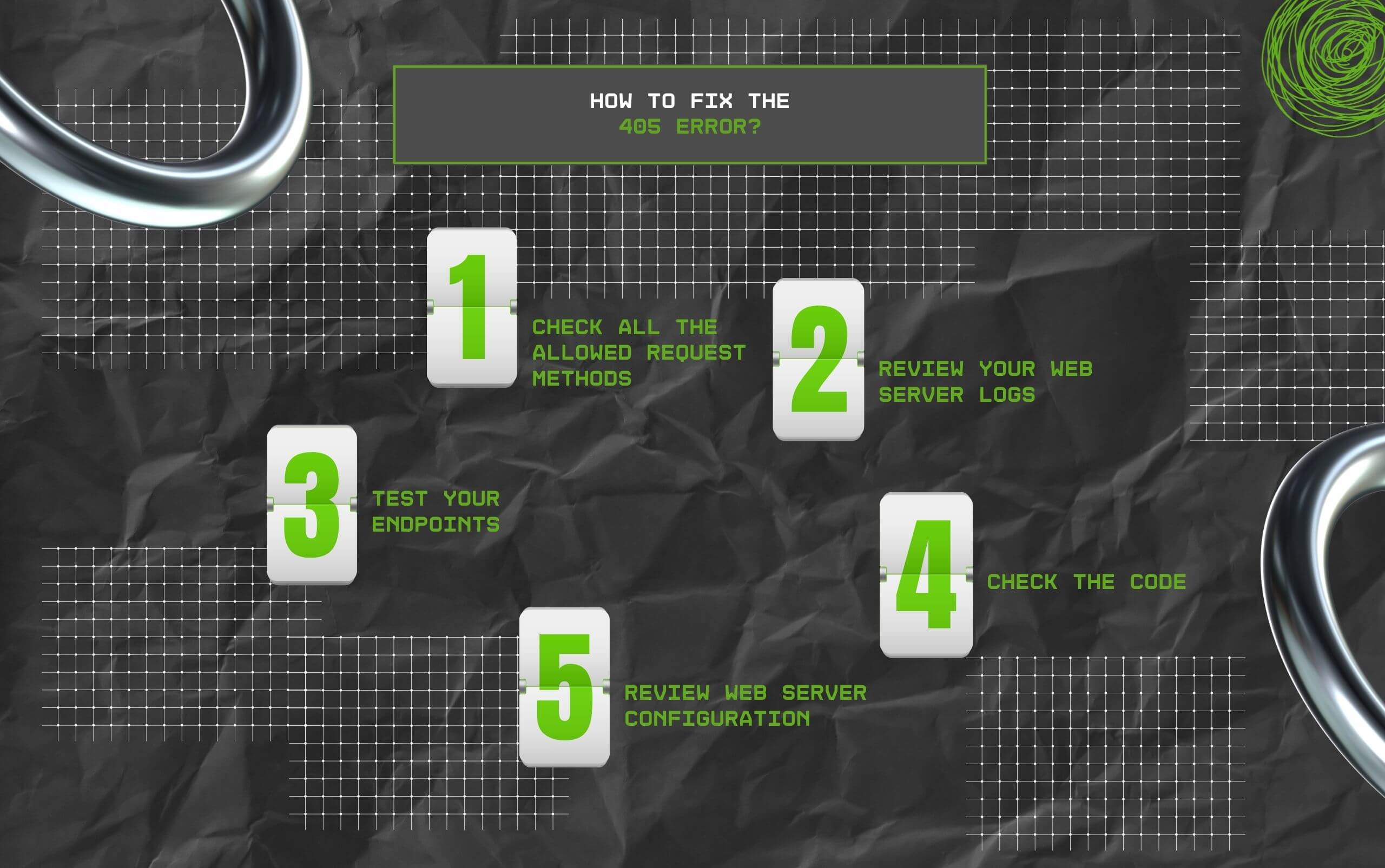 How To Fix The 405 Error