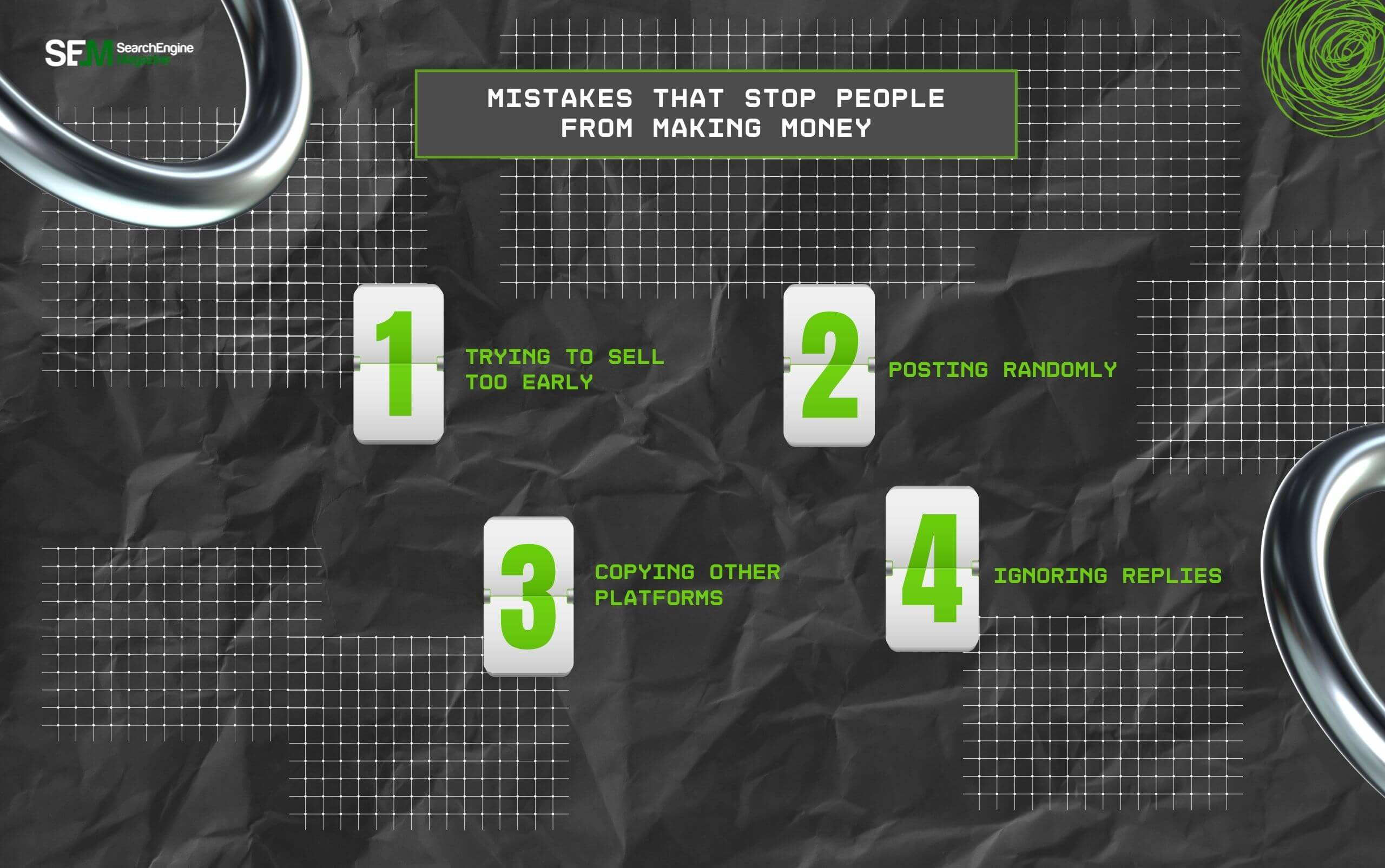 Mistakes That Stop People From Making Money