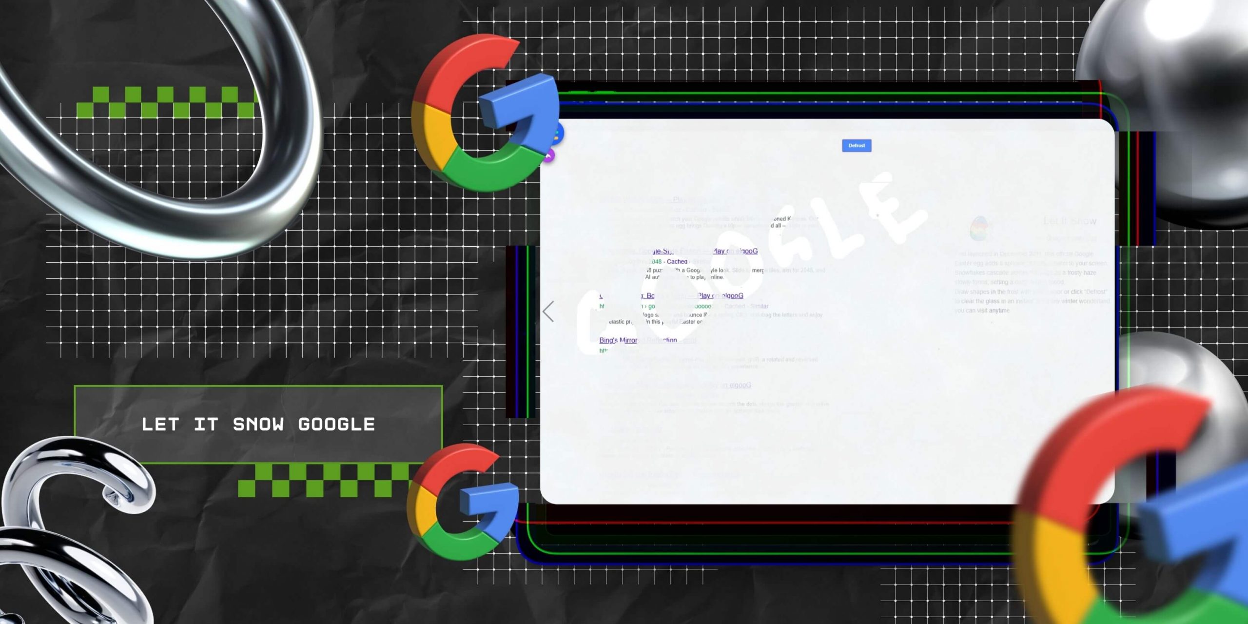 let it snow google