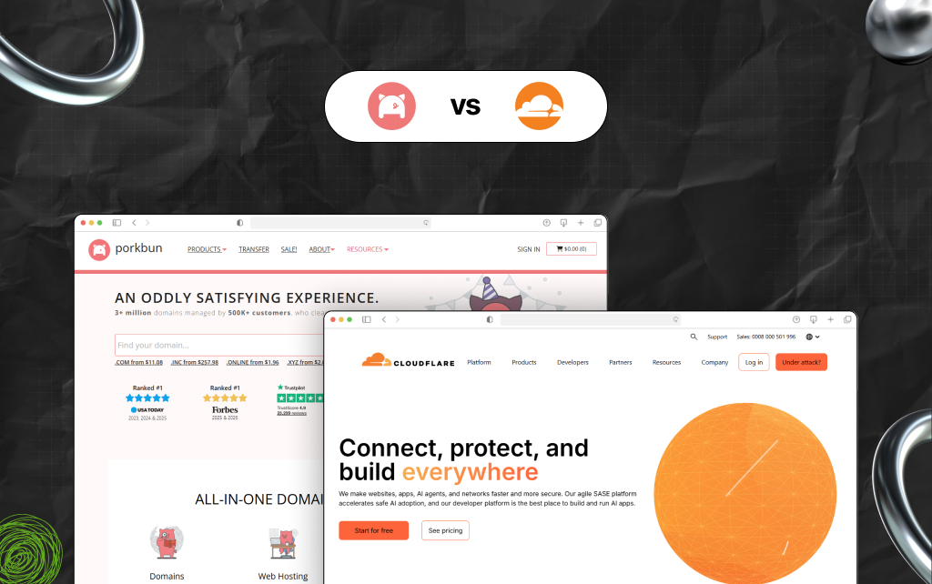 Porkbun Vs Cloudflare Which Domain Registrar Is Suitable For You