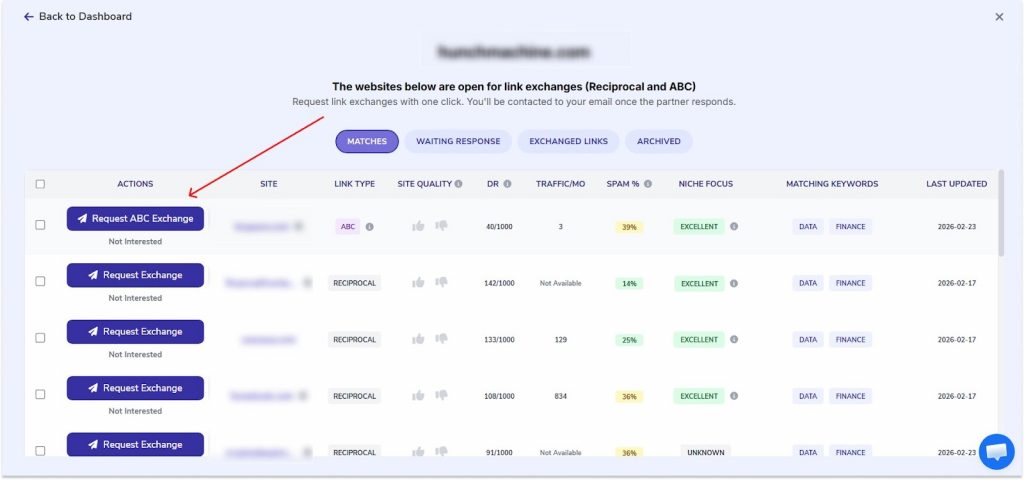 simple way to get backlinks