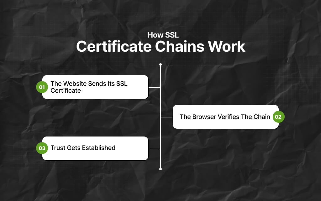 How SSL Certificate Chains Work