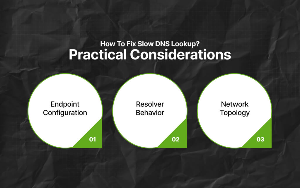 How To Fix Slow DNS Lookup Practical Considerations