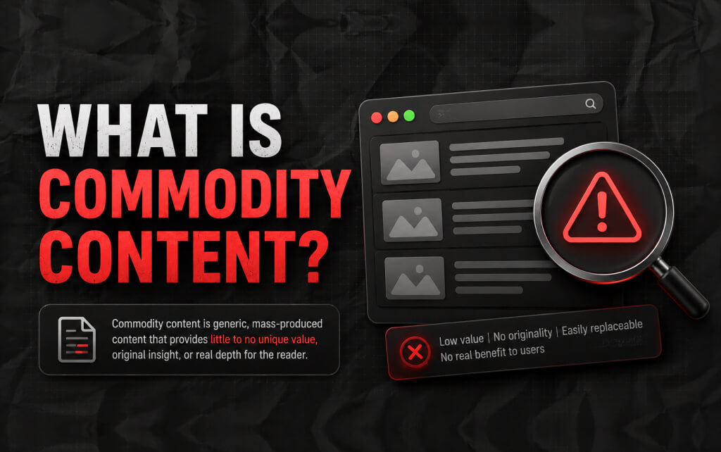 What Is Commodity Content Why Most Websites Publish It