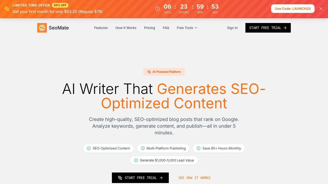 Seomate — Best Direct Cheaper Outrank.So Alternative