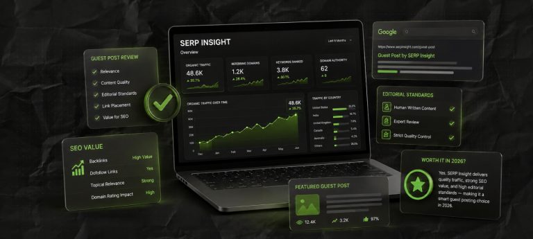 SERP Insight Guest Post Review: Traffic, SEO Value, Editorial Standards, And Whether It’s Worth It In 2026