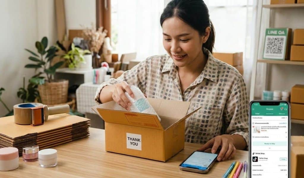 Selling online in Thailand