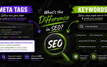 difference between meta tags and keywords