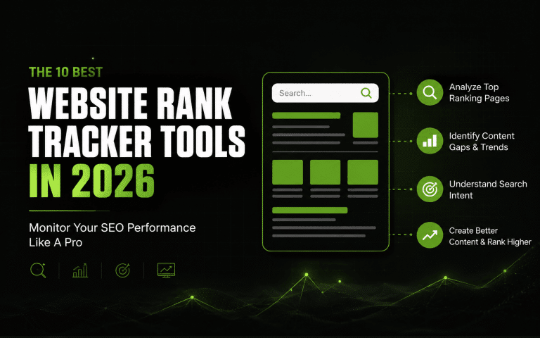 The 10 Best Website Rank Tracker Tools In 2026: Monitor Your SEO Performance Like A Pro