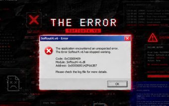 the error softout4.v6