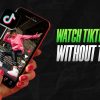 watch tiktok without app