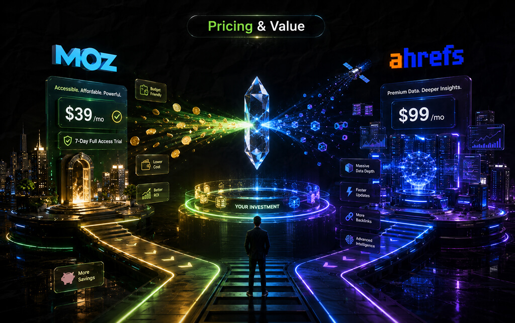 Pricing Where Moz Genuinely Wins