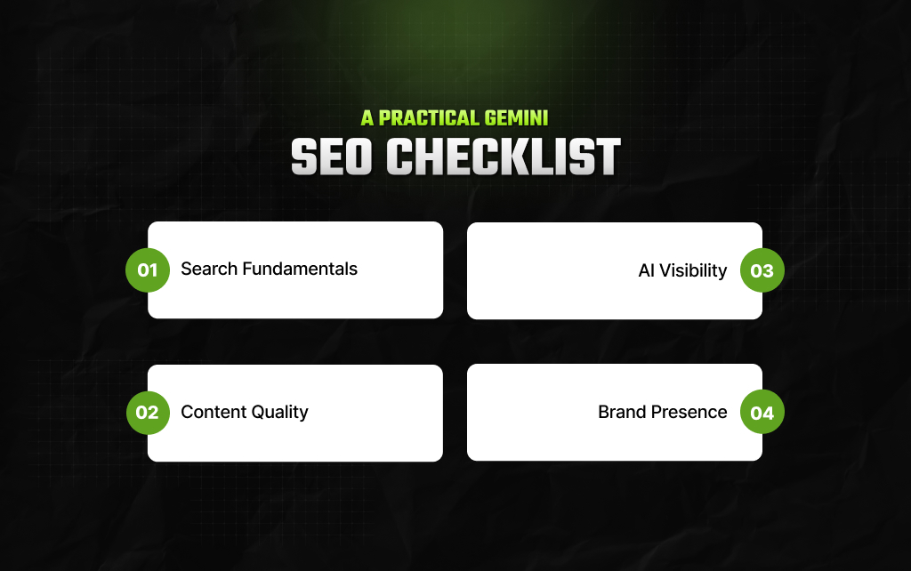 A Practical Gemini SEO Checklist_