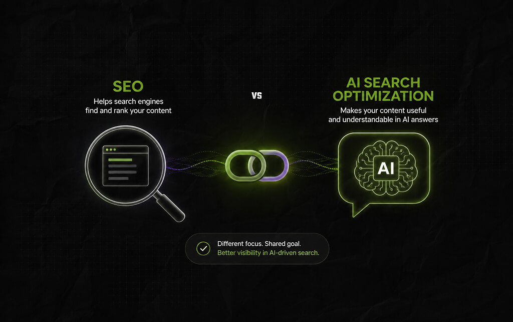 AI Search Optimization vs SEO
