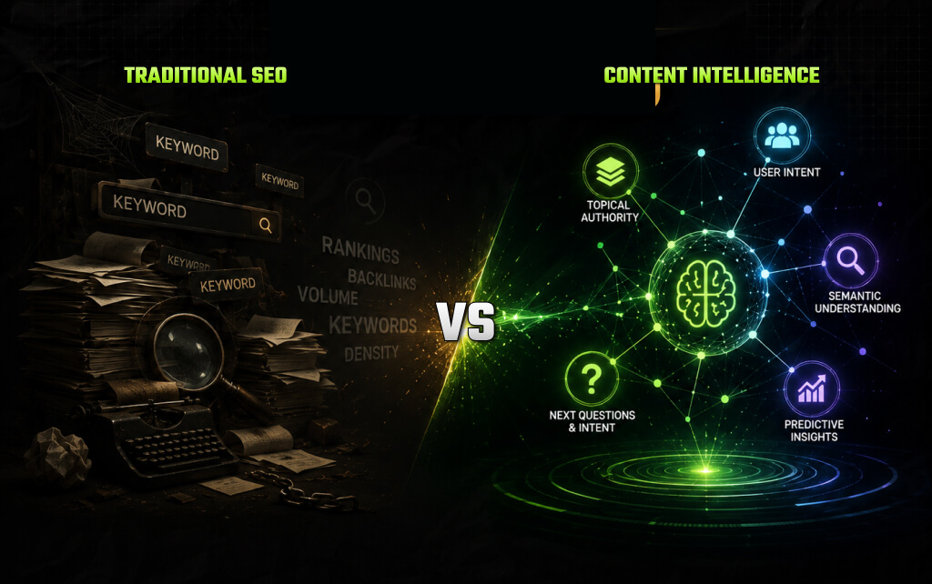 Content Intelligence Vs Traditional SEO