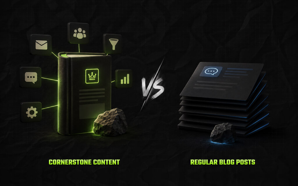 Cornerstone Content Vs Regular Blog Posts