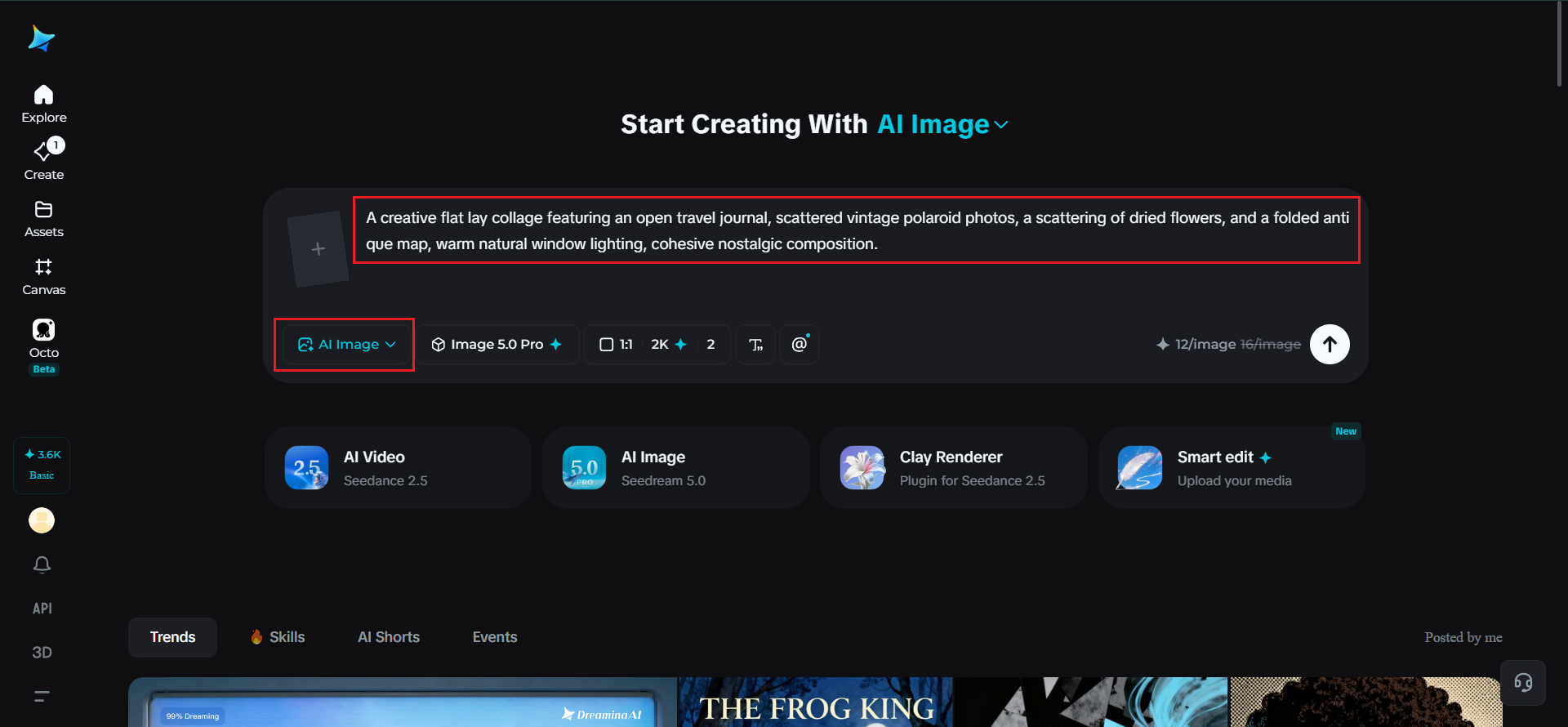 Write A Text Prompt And/Or Add A Reference Image