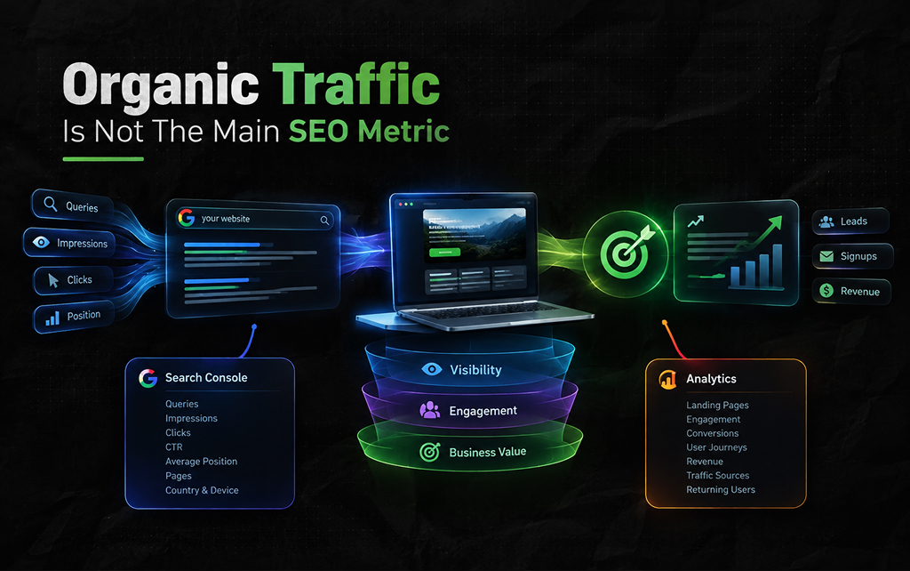 Organic Traffic Is Not The Main SEO Metric_