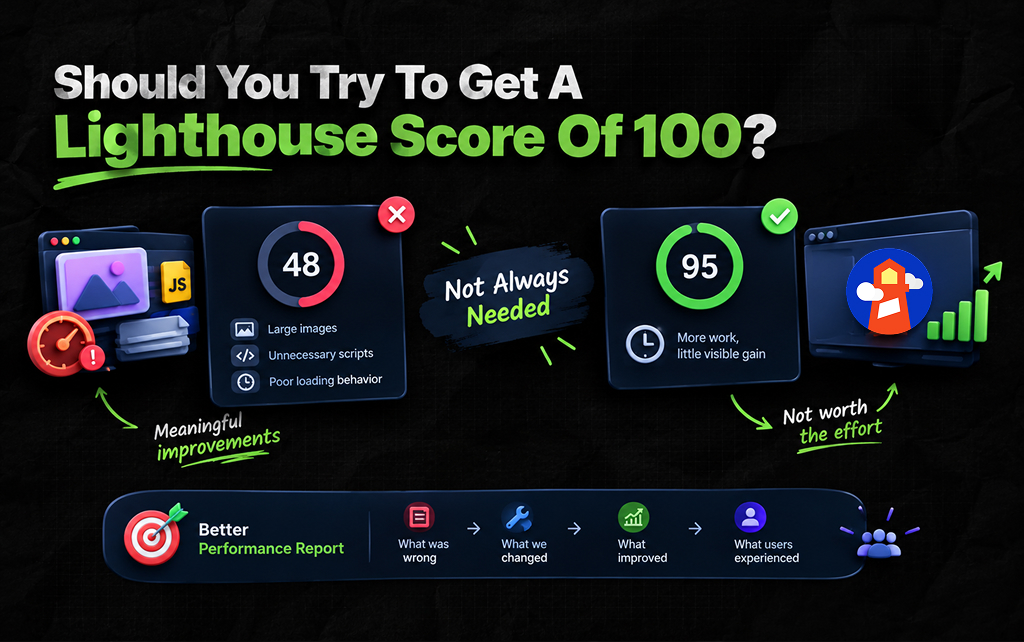 Should You Try To Get A Lighthouse Score Of 100_