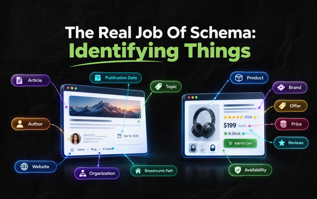 The Real Job Of Schema_ Identifying Things