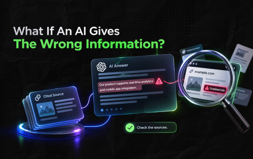 What If An AI Gives The Wrong Information