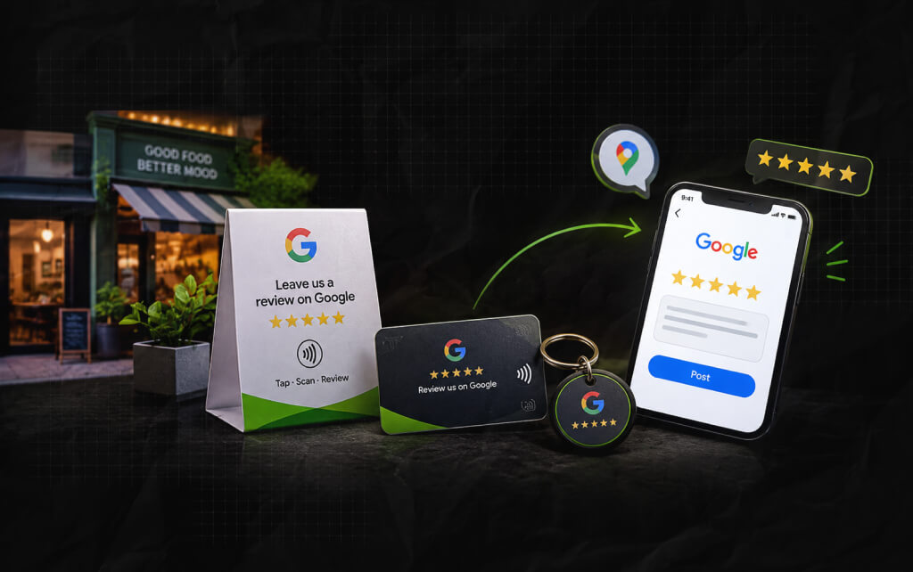 What Are The Physical Google Review Tools In Local SEO For Small Business
