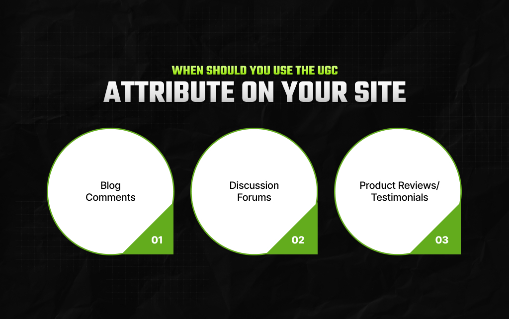 When Should You Use the UGC Attribute on Your Site