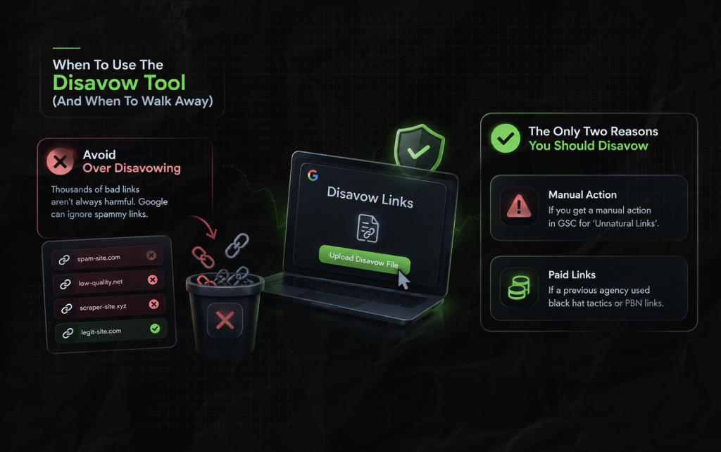 When To Use The Disavow Tool (And When To Walk Away)