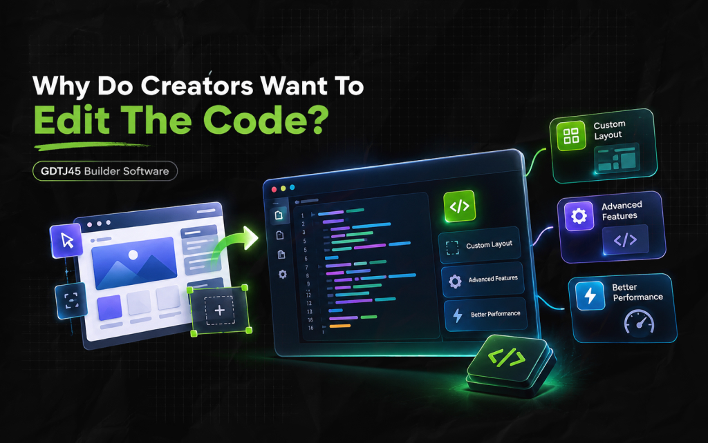 Why Do Creators Want To Edit The Code