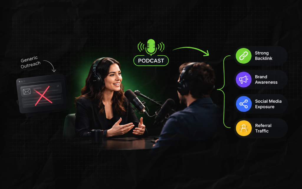 Why Podcast Guesting Beats Traditional Outreach
